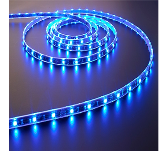 LED лента 4.8W 12V тип диоди 2835 120 SMD/M синя светлина влагозащитена main image