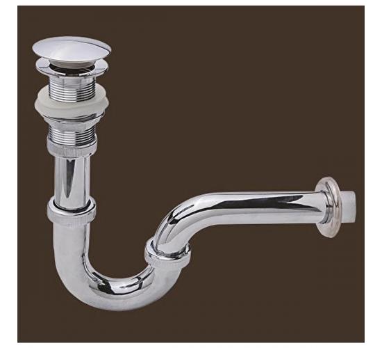 Клик система хромирана за мивка ф32 main image