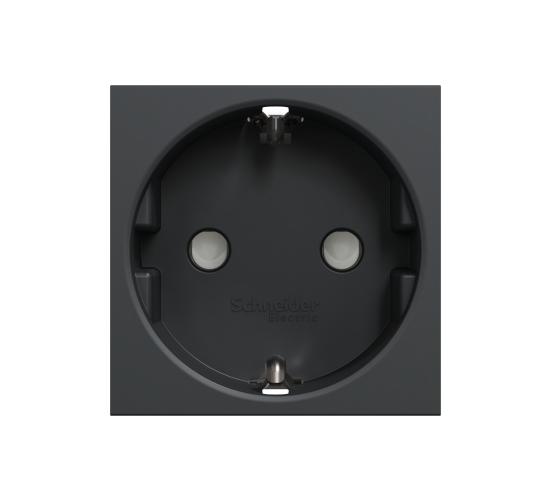 Контакт шуко с детска защита 16A антрацит NU303754 main image