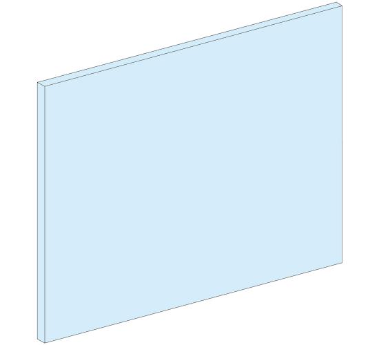 LVS03220 PRISMASET плоча за свободен модул strip L1000мм main image