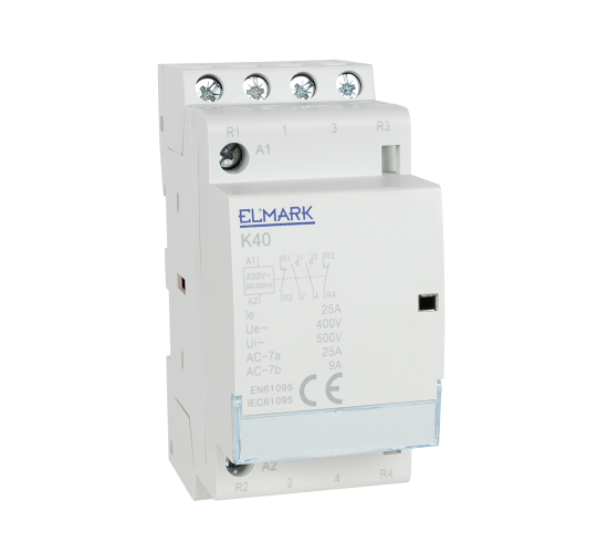 Модулен контактор K40 25A 230V 4НО main image