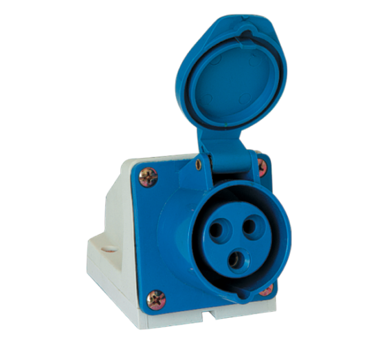 Неподвижен контакт HT-123 32A 1P+N+E 230V IP44 main image