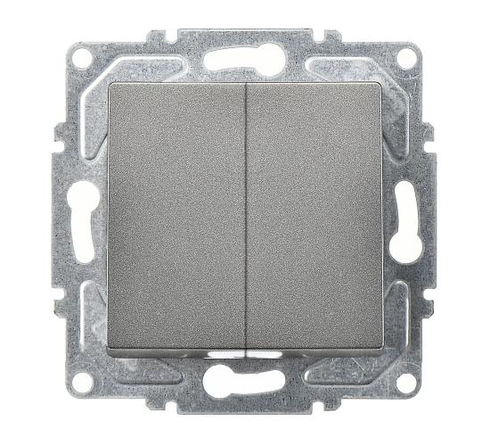 Ключ Егона двоен тъмно сив механизъм main image