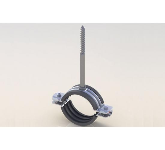 Скоба с вида и гума 1/2" 21-26мм main image