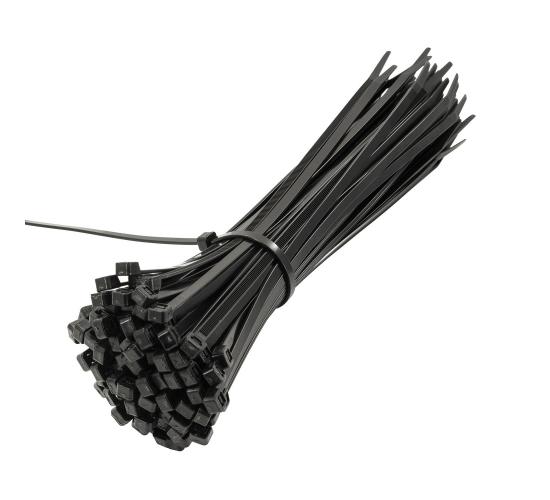 Кабелна връзка 4.8 х 400 мм 100 бройки черна main image