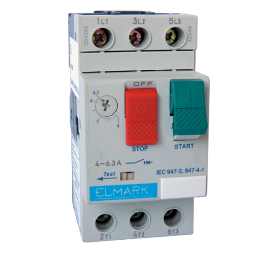 Термомагнитен моторен прекъсвач TM2-E07 1.6-2.5A main image