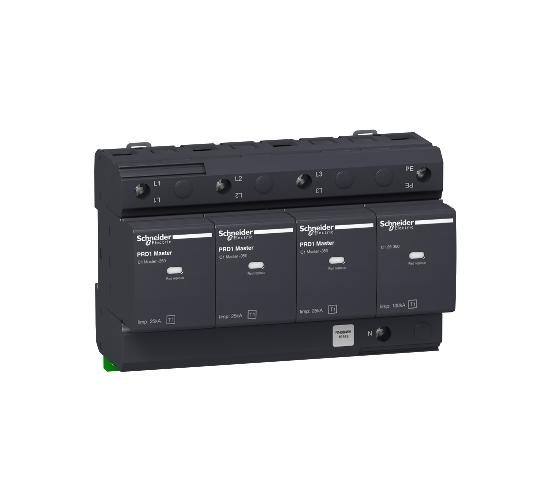 Катоден отводител PRD1 3P+N 350V-16363 с дистанционна индикация main image