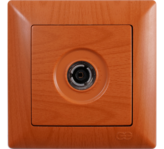 Контакт за TV Visage светъл махагон main image