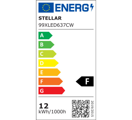 LED панел кръгъл Stellar за открит монтаж 12W 6400K main image