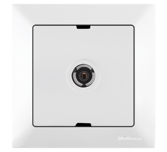 Контакт за TV Mutlusan Candela бял main image