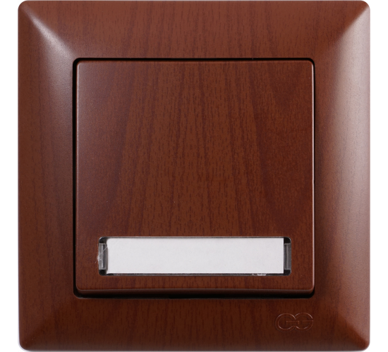 Ключ звънчев светещ Visage тъмен махагон main image