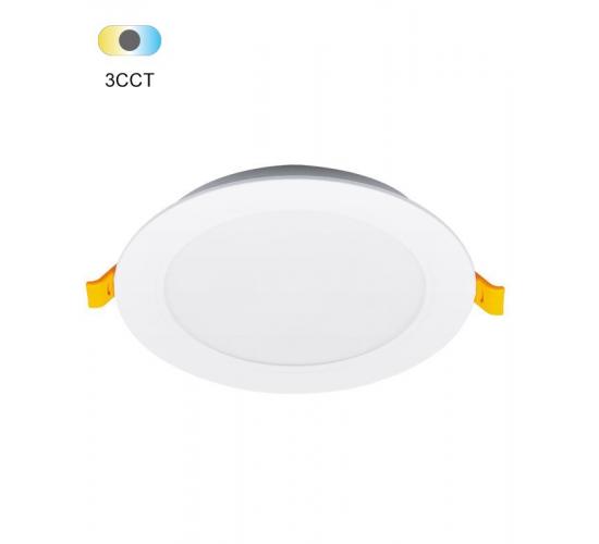 LED панел кръг за вграждане 5W CCT Ф75 HELENA main image