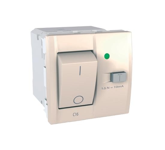 Ключ 16A с вградена дефектно токова защита 10mA MGU3.612.25 main image