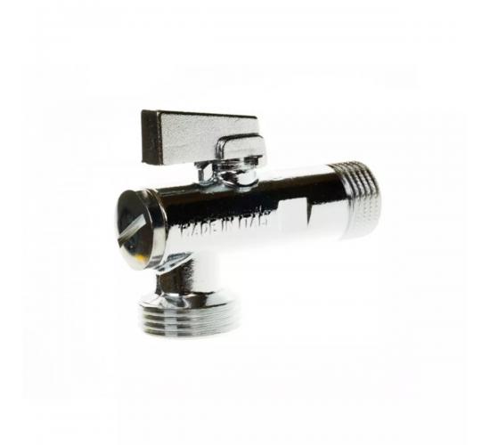 Кран сферичен ъглов 1/2"-3/4" с филтър Fornara main image