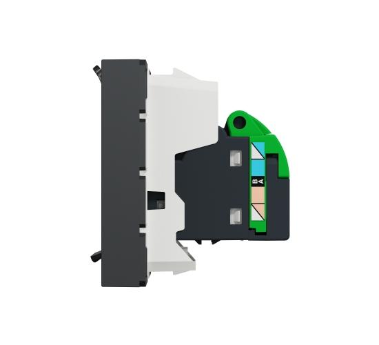 Компютърна розетка RJ45 cat. 5 UTP 2 модулна антрацит NU341154 main image
