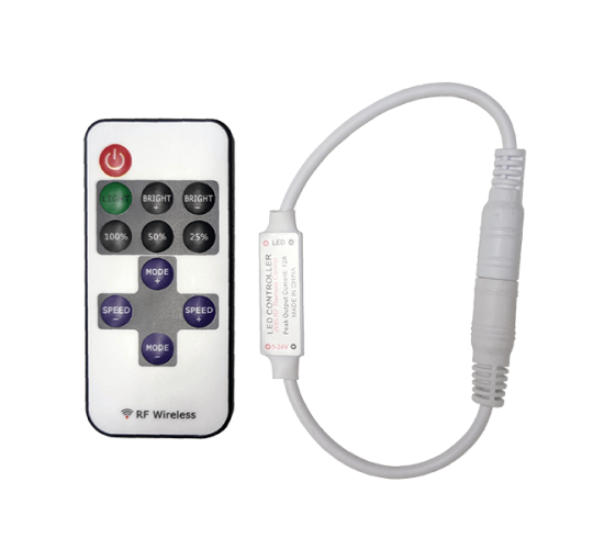 Мини димер за LED лента 5A(72W) 12VDC main image