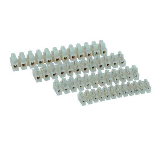 Лустер клема ТВН 6A бяла за сечение на проводник до 4 мм2 main image