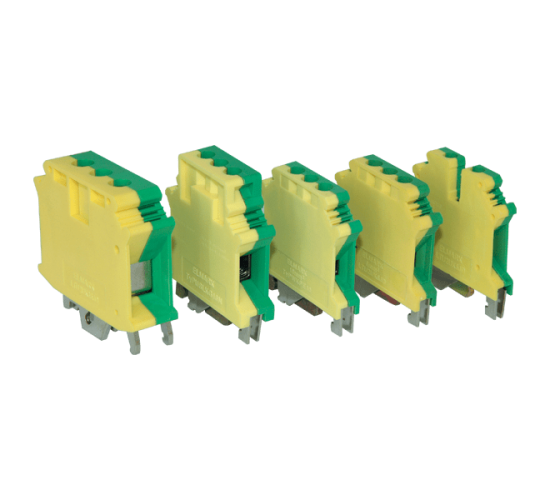 Редова клема 6JD 37A 6 мм2 жълто-зелена main image