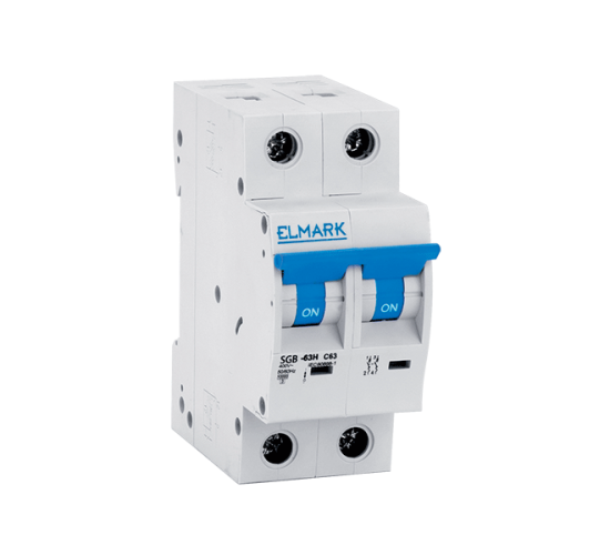 Автоматичен прекъсвач 2P 20A крива C 230V DC 6kA main image