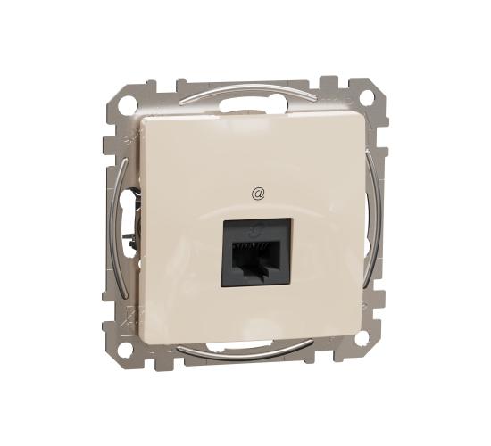 Компютърна розетка CAT 5E UTP Sedna RJ45 крем SDD112451 main image