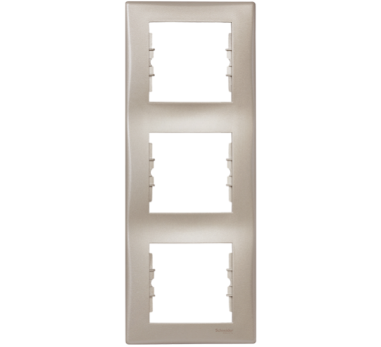 Тройна рамка титаний OLD SERIES SDN5801368  РАЗПРОДАЖБА main image