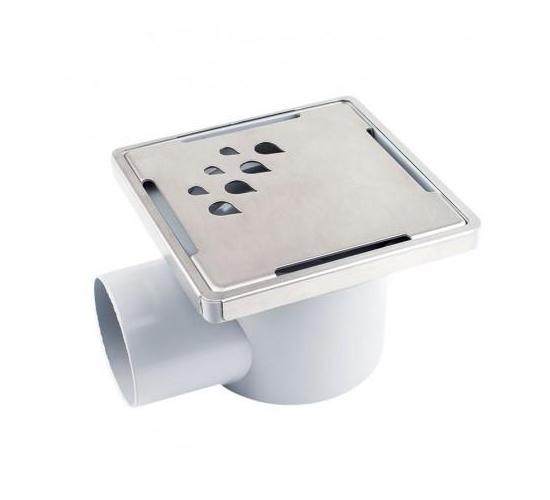 Рогов сифон PVC &Oslash;50 мм 100ммх100мм КАПКА main image