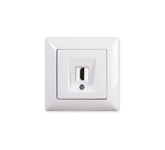 Контакт визаж HDMI бял main image