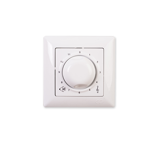 Ключ аудио регулатор Visage бял main image