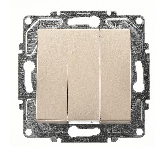 Kлюч Егона троен бежов механизъм main image