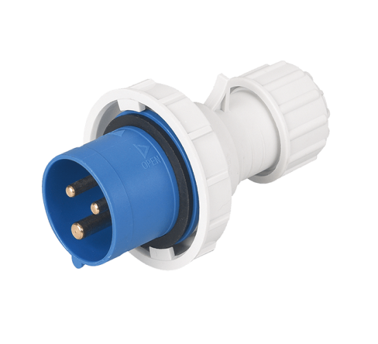 Щепсел подвижен HTN-0131 16А 1P+N+E 230V IP67 main image