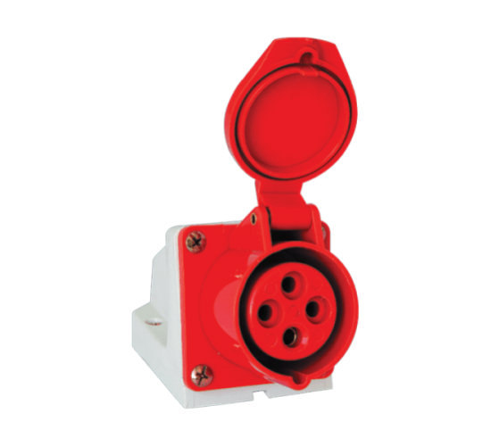 Неподвижен контакт HT-144 125A 3P+E 400V IP44 main image