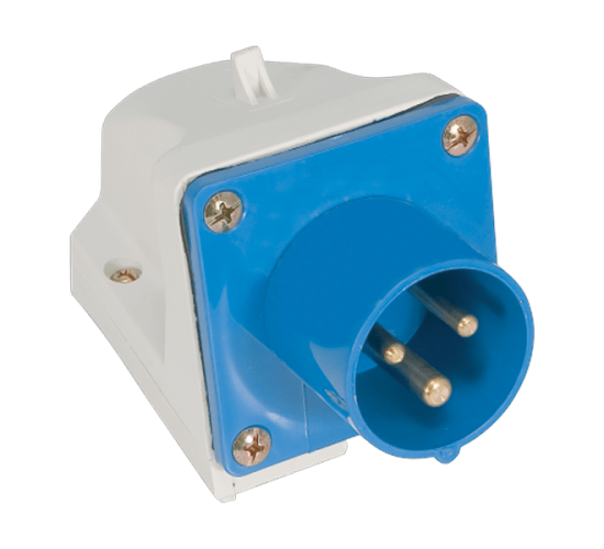 Щепсел неподвижен HT-513 16A 1P+N+E 230V IP44 main image