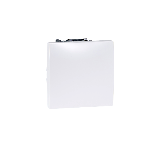 Ключ единичен схема 1 16А механизъм Unica бял main image