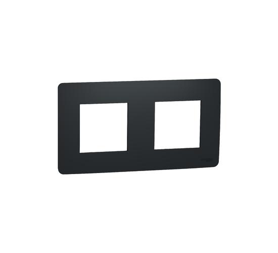 Двойна рамка Unica Studio антрацит NU200454 main image
