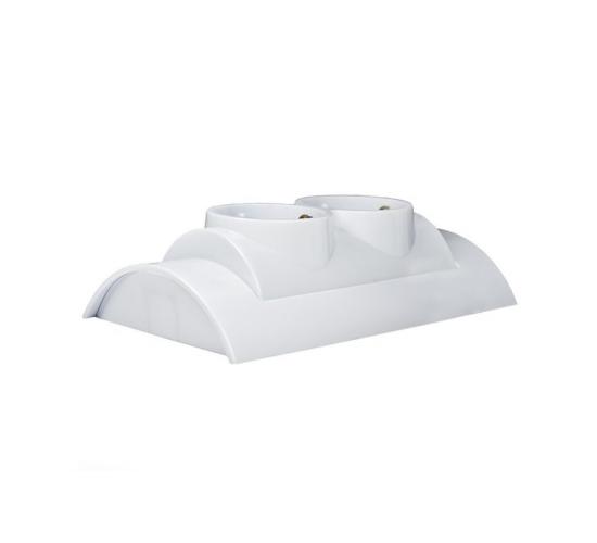 Контакт открит двоен бял Атра main image