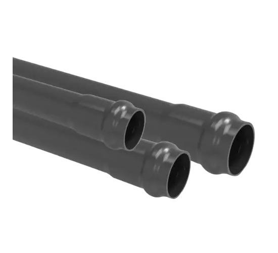 ПВЦ напорна тръба с О-ринг муфа ф 160х6.2мм 6метра PN10 main image