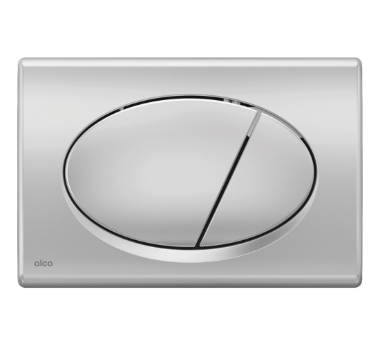 Бутон за вградени структури мат-хром овал Alca main image
