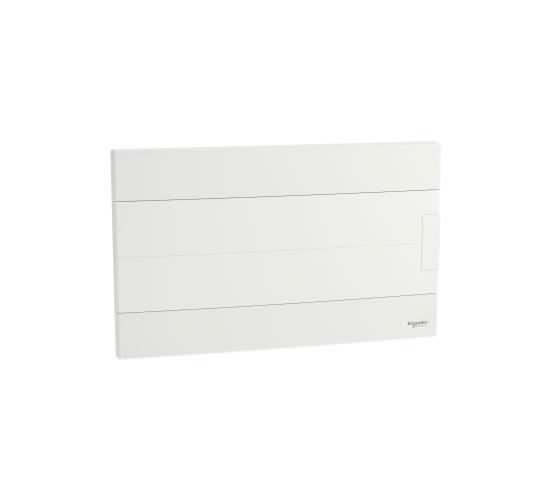 Модулно табло Easy9 EU вграден монтаж 1х18 модула 2 клеми земя/нула бяла вратаа main image