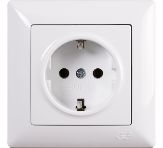 Контакт единичен Visage бял main image