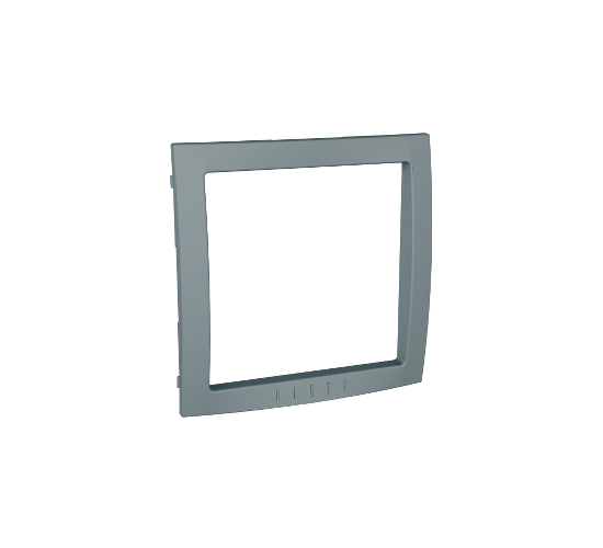 Рамка единична Unica Colors сиво main image