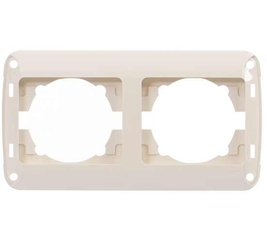 Рамка двойна хоризонтална Fantasy крем main image