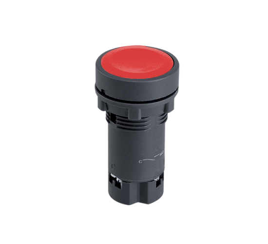 Бутон El-EA42 NC червен пружинно връщане main image
