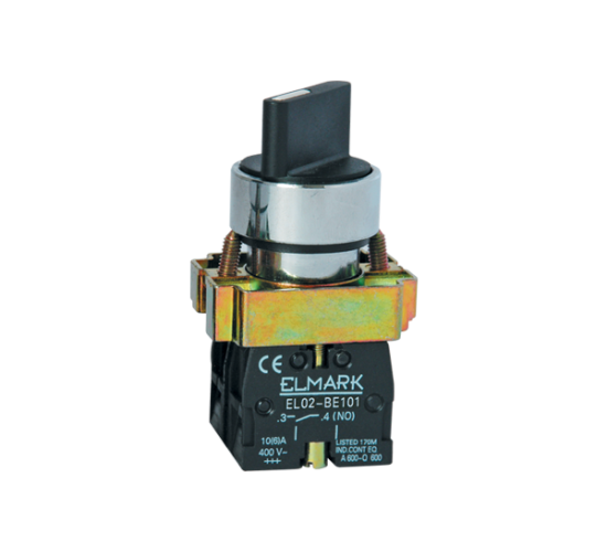 Превключвател EL2-BD 21 1НО IP20 черен двупозиционен main image