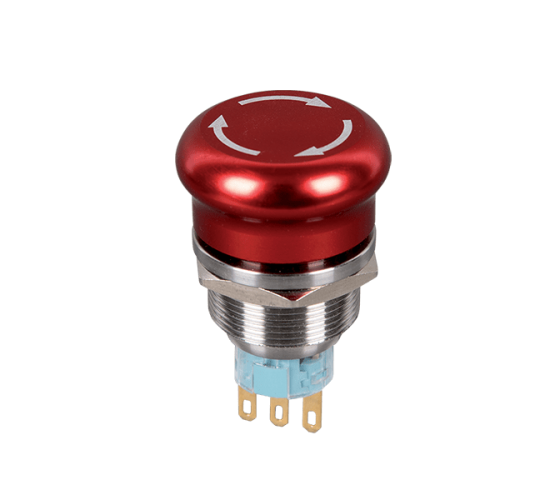 БУТОН ТИП ГЪБА EL-2211T 1NO+1NC IP65 main image