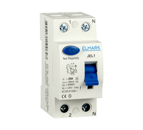 Дефектнотокова защита JEL1 2P 25A 30mA main image