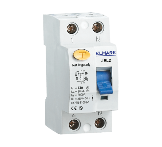 ДЕФЕКТНОТОКОВА ЗАЩИТА JEL2 2P 63A/300mA SIGMA main image