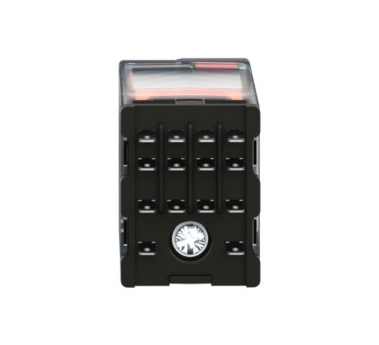 Миниатюрно реле с основа Harmony 6A 4CO с LED заключващ се тест бутон 230V AC RXM4AB2P7 main image