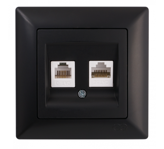 Контакт компютър+телефон Visage черен main image