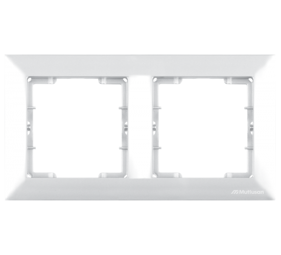 Рамка двойна Mutlusan Candela бяла main image