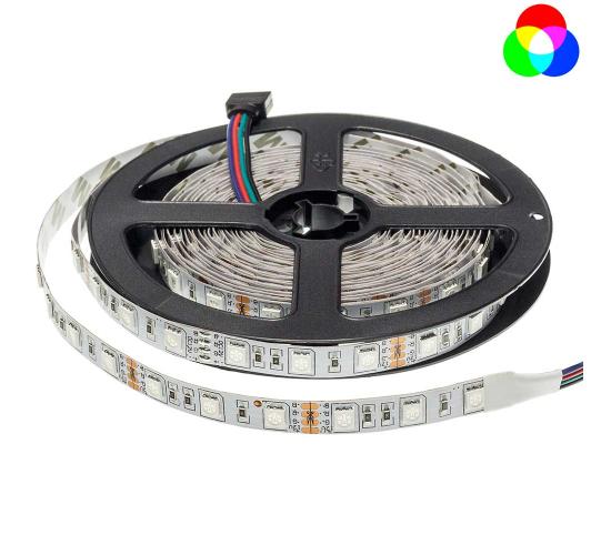 LED лента 14.4W трицветна 5050 60SMD/M IP20 RGB невлагозащитена main image